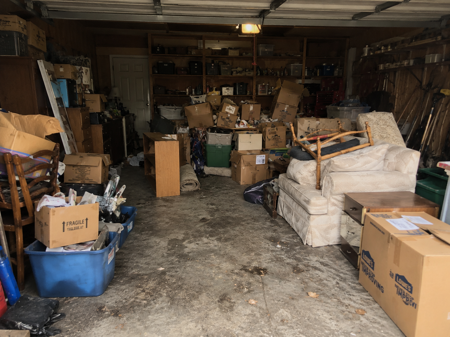Reclaimed in one day — before