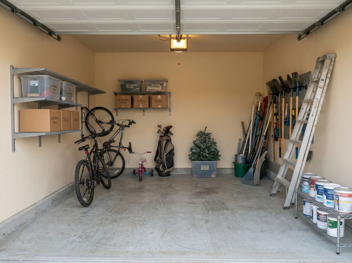 From storage unit to functional garage — after